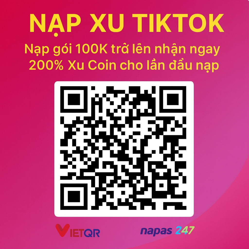 Nạp xu TikTok bằng ví Momo